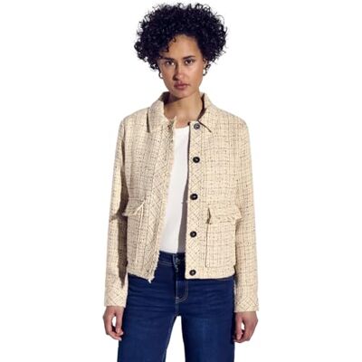 Street One Kurze Bouclé Jacke Street One Kurze Bouclé Jacke