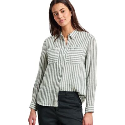 Street One Langarm Hemdbluse aus Leinen Street One Langarm Hemdbluse aus Leinen