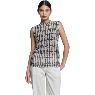 Street One Studio Damen Gemustertes Mesh-Top Street One Studio Damen Gemustertes Mesh-Top