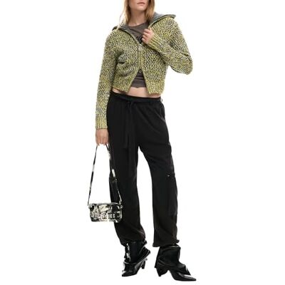 Desigual Strickjacke aus der Kollektion Damen, Grau, Größe M Desigual Strickjacke aus der Kollektion Damen, Grau, Größe M