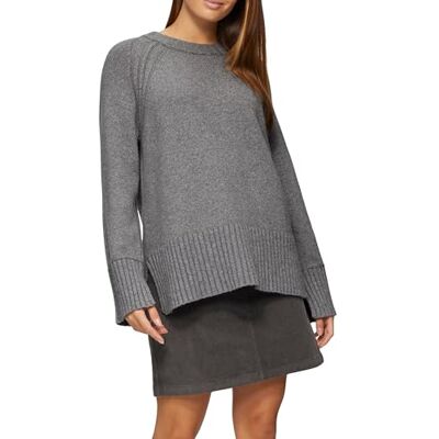 s.Oliver Strickpullover mit Raglanärmeln und Schlitz am Saum s.Oliver Strickpullover mit Raglanärmeln und Schlitz am Saum