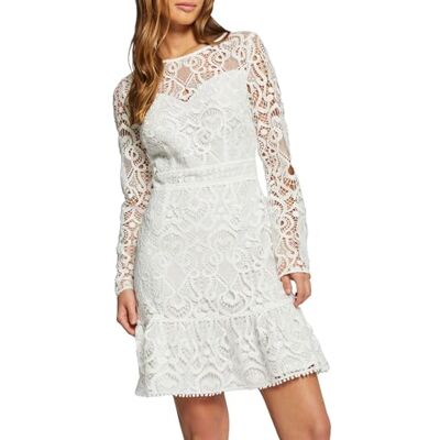 Morgan Kleid, kurz, Spitze, Offwhite, Größe 38 Morgan Kleid, kurz, Spitze, Offwhite, Größe 38