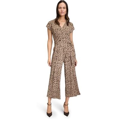 Betty Barclay Damen Jumpsuit mit Eingrifftaschen 42, Schwarz/Beige Betty Barclay Damen Jumpsuit mit Eingrifftaschen 42, Schwarz/Beige