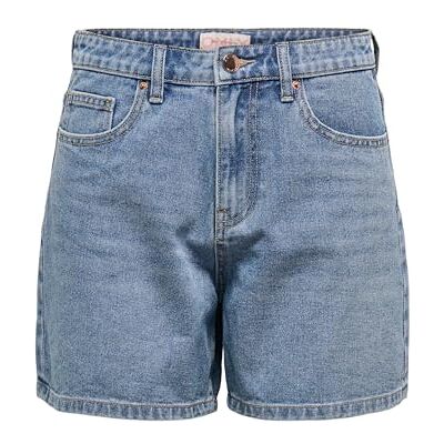 ONLY Female Jeans-Shorts ONLPHINE Hohe Taille Normal geschnitten Shorts ONLY Female Jeans-Shorts ONLPHINE Hohe Taille Normal geschnitten Shorts