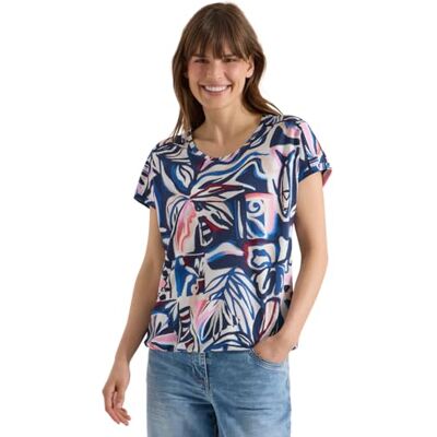 Cecil Kurzarm Shirt mit Spitzendetail Cecil Kurzarm Shirt mit Spitzendetail