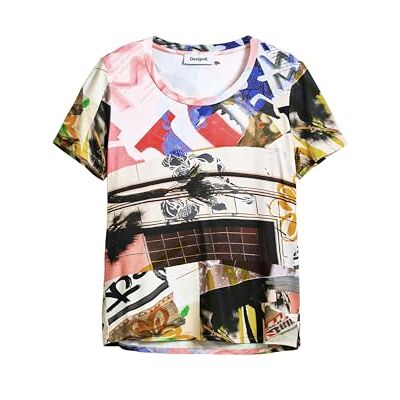 Desigual TS_Collage, 9019 Tutti Fruti, L Desigual TS_Collage, 9019 Tutti Fruti, L