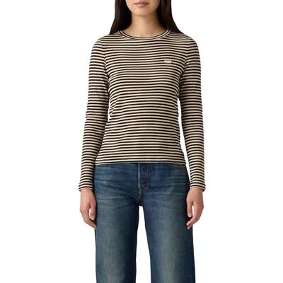 Levi's Essential Hm Ls Tee Cassie Stripe Anthra Levi's Essential Hm Ls Tee Cassie Stripe Anthra