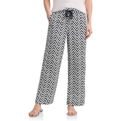 Street One High Waist Wide Leg Hose im Loose Fit deep Blue 42 Street One High Waist Wide Leg Hose im Loose Fit deep Blue 42