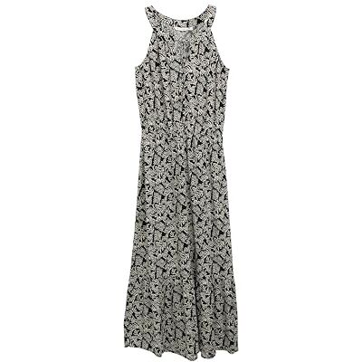 TOM TAILOR Damen 1043067 Kleid, 38255 Black Champagne Palm Design, 36 EU TOM TAILOR Damen 1043067 Kleid, 38255 Black Champagne Palm Design, 36 EU