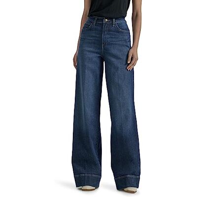 Lee Legendäre Damen-Jeans mit hohem Bund,8 Medium Lee Legendäre Damen-Jeans mit hohem Bund,8 Medium