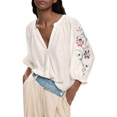 Desigual Damen Roman Bluse (1er Pack) Desigual Damen Roman Bluse (1er Pack)
