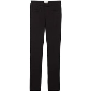 TOM TAILOR Mädchen Kinder Skinny Fit Leggings mit Schlag, 14482 Deep Black, 176 TOM TAILOR Mädchen Kinder Skinny Fit Leggings mit Schlag, 14482 Deep Black, 176