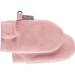 Sterntaler Fäustlinge ohne Daumen aus Microfleece Mädchen Baby und Kinder Handschuhe mit Klettverschluss und wärmendem Futter mattrosa, 1 Sterntaler Fäustlinge ohne Daumen aus Microfleece Mädchen Baby und Kinder Handschuhe mit Klettverschluss und wärmendem Futter mattrosa, 1