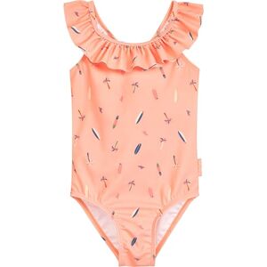 Playshoes Mädchen Schwimmanzug Badeanzug, Rosa Surfbrett, 110/116 cm Playshoes Mädchen Schwimmanzug Badeanzug, Rosa Surfbrett, 110/116 cm
