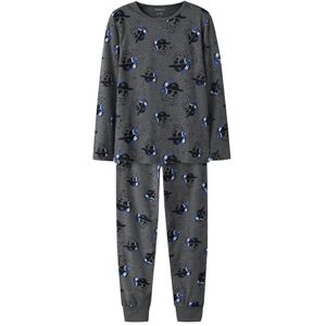 NAME IT Jungen Nkmnightset Dark Grey Mel Skull Noos, Dark Grey Melange, 158-164 EU NAME IT Jungen Nkmnightset Dark Grey Mel Skull Noos, Dark Grey Melange, 158-164 EU