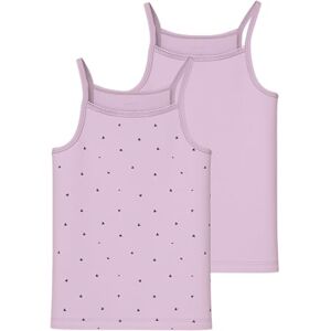 NAME IT Mädchen Nkfstrap Top 2P Winsome Hearts Noos, Winsome Orchid, Numeric 134 EU NAME IT Mädchen Nkfstrap Top 2P Winsome Hearts Noos, Winsome Orchid, Numeric 134 EU