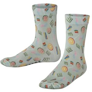 FALKE Unisex Kinder Socken Colouful Sweets Print K So Baumwolle gemustert 1 Paar, Grün Spearmint 7218, 35-38 FALKE Unisex Kinder Socken Colouful Sweets Print K So Baumwolle gemustert 1 Paar, Grün Spearmint 7218, 35-38