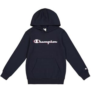 Champion Jungen Legacy Boy Big Logo Hoodie Sweatshirt, Blue (Bs501), 13-14 Jahre EU Champion Jungen Legacy Boy Big Logo Hoodie Sweatshirt, Blue (Bs501), 13-14 Jahre EU