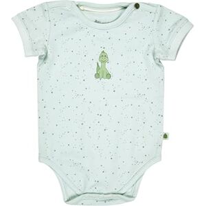 Sterntaler Body Kurzarm mit Dino Rexi Print – praktische Druckknöpfe – Baumwolljersey – Jungen Unterwäsche – bequem & elastisch ab Geburt – helltürkis – Größe 74 Sterntaler Body Kurzarm mit Dino Rexi Print – praktische Druckknöpfe – Baumwolljersey – Jungen Unterwäsche – bequem & elastisch ab Geburt – helltürkis – Größe 74