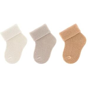 Sterntaler Erstlingssocken 3er Pack uni Unisex Baby Socken mit Viskose-Anteil (aus Bambuszellstoff) hautsympathische Sommer Strümpfe für Neugeborene, sand, Größe 0 Sterntaler Erstlingssocken 3er Pack uni Unisex Baby Socken mit Viskose-Anteil (aus Bambuszellstoff) hautsympathische Sommer Strümpfe für Neugeborene, sand, Größe 0
