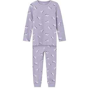 NAME IT Mädchen Nmfnightset Lavender Unicorn Rib Noos Schlafanzug, Lavender Aura, 98-104 EU NAME IT Mädchen Nmfnightset Lavender Unicorn Rib Noos Schlafanzug, Lavender Aura, 98-104 EU