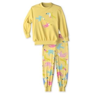 CALIDA Toddlers Bündchen-Pyjama, Schlafanzug Kinder, 100% Biobaumwolle, weiche Bündchen für zusätzliche Wärme, pflegeleicht Vanilla Cream 92-98 CALIDA Toddlers Bündchen-Pyjama, Schlafanzug Kinder, 100% Biobaumwolle, weiche Bündchen für zusätzliche Wärme, pflegeleicht Vanilla Cream 92-98