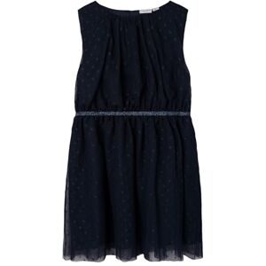 NAME IT Mädchen Nkfvaboss Spencer Noos Kleid, Dark Sapphire/Detail:w. Tone in Tone Lurex, 116 NAME IT Mädchen Nkfvaboss Spencer Noos Kleid, Dark Sapphire/Detail:w. Tone in Tone Lurex, 116