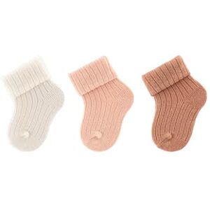 Sterntaler Erstlingssocken 3er Pack uni Mädchen Baby Socken gerippt mit hohem Baumwollanteil hautsympathische, elastische Strümpfe für Neugeborene, zartrosa, 0 Sterntaler Erstlingssocken 3er Pack uni Mädchen Baby Socken gerippt mit hohem Baumwollanteil hautsympathische, elastische Strümpfe für Neugeborene, zartrosa, 0