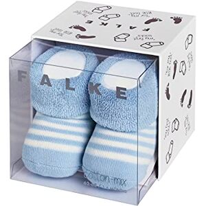 FALKE Unisex Baby Socken Erstlingsringel B So Baumwolle einfarbig 1 Paar, Blau Crystal Blue 6290, 50-56 FALKE Unisex Baby Socken Erstlingsringel B So Baumwolle einfarbig 1 Paar, Blau Crystal Blue 6290, 50-56
