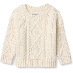 Amazon Essentials x Sofia Grainge Baby Jungen Pullover Mit Rundhalsausschnitt, Elfenbein, 3-6 Monate Amazon Essentials x Sofia Grainge Baby Jungen Pullover Mit Rundhalsausschnitt, Elfenbein, 3-6 Monate