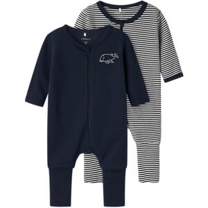 NAME IT Unisex Baby Child 2er-Pack Schlafanzug, Dark Sapphire, 92 EU NAME IT Unisex Baby Child 2er-Pack Schlafanzug, Dark Sapphire, 92 EU