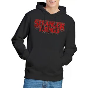 Stranger Things Retro Drippy Logo Unisex Hoodie, Schwarz, L Stranger Things Retro Drippy Logo Unisex Hoodie, Schwarz, L