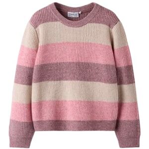 NAME IT Mädchen Nkfsally Ls Knit, Mauve Mist, 146-152 NAME IT Mädchen Nkfsally Ls Knit, Mauve Mist, 146-152