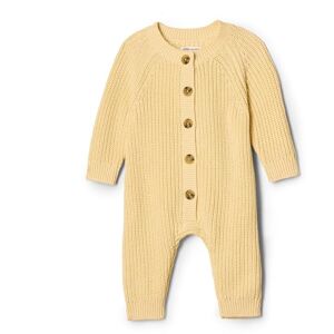 Amazon Essentials x Sofia Grainge Unisex Baby Spielanzug aus Strick, Buttergelb, 24 Monate Amazon Essentials x Sofia Grainge Unisex Baby Spielanzug aus Strick, Buttergelb, 24 Monate