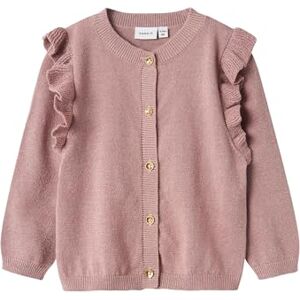 NAME IT Mädchen Nmfabinne Ls Knit Card Noos Strickjacke, Deauville Mauve/Detail:Tone In Tone Lurex, 80 EU NAME IT Mädchen Nmfabinne Ls Knit Card Noos Strickjacke, Deauville Mauve/Detail:Tone In Tone Lurex, 80 EU