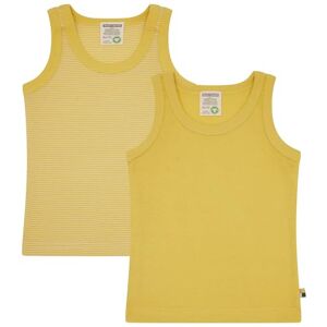 loud + proud Doppelpack Kinder Unterhemd, Tanktop, Feinripp aus Bio Baumwolle und GOTS Zertifiziert loud + proud Doppelpack Kinder Unterhemd, Tanktop, Feinripp aus Bio Baumwolle und GOTS Zertifiziert