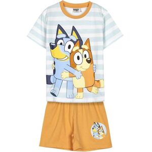 CERDÁ LIFE'S LITTLE MOMENTS Unisex Kinder Bluey Pyjama Shorts Set, Blue and Brown, 4 Jahre EU CERDÁ LIFE'S LITTLE MOMENTS Unisex Kinder Bluey Pyjama Shorts Set, Blue and Brown, 4 Jahre EU