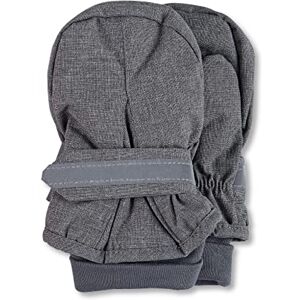 Sterntaler Fäustel für Kinder, Handschuhe, Wasserabweisend und reflektierend, Alter: 12-18 Monate, Größe: 1, Grau Sterntaler Fäustel für Kinder, Handschuhe, Wasserabweisend und reflektierend, Alter: 12-18 Monate, Größe: 1, Grau