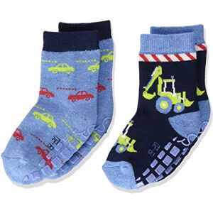 Sterntaler Baby-Jungen Abs-söckchen Dp Bagger+Autos Socks Socken, Marine, 17-18 Sterntaler Baby-Jungen Abs-söckchen Dp Bagger+Autos Socks Socken, Marine, 17-18