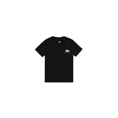 Alpha Unisex Kinder Basic T Small Logo Kids/Teens T-Shirt Alpha Unisex Kinder Basic T Small Logo Kids/Teens T-Shirt
