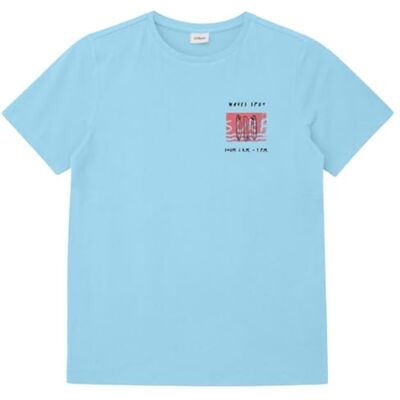 s.Oliver Junior Jungen Shirt 2179280 5207 blau 146/152 s.Oliver Junior Jungen Shirt 2179280 5207 blau 146/152