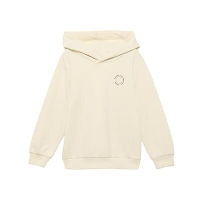 s.Oliver Unisex Kapuzen-Sweatshirt mit Rippbündchen und kleinem Print-Detail s.Oliver Unisex Kapuzen-Sweatshirt mit Rippbündchen und kleinem Print-Detail
