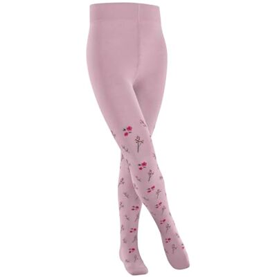 FALKE Unisex kinder Strumpfhose Little Flowers K Ti Baumwolle dick gemustert 1 Stück, Rosa Thulit 8663, 98-104 FALKE Unisex kinder Strumpfhose Little Flowers K Ti Baumwolle dick gemustert 1 Stück, Rosa Thulit 8663, 98-104