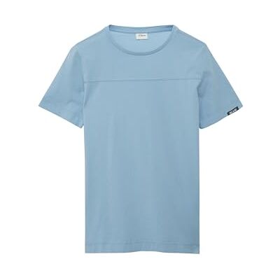 s.Oliver Gewaschenes T-Shirt mit Teilungsnähten s.Oliver Gewaschenes T-Shirt mit Teilungsnähten