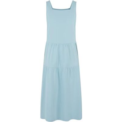Urban Classics Kinder Kleid Girls 7/8 Lenght Valance Summer Dress, Volantkleid für Mädchen, ärmellos, erhältlich in vielen Farben, Größen 110/116-158/164 Urban Classics Kinder Kleid Girls 7/8 Lenght Valance Summer Dress, Volantkleid für Mädchen, ärmellos, erhältlich in vielen Farben, Größen 110/116-158/164
