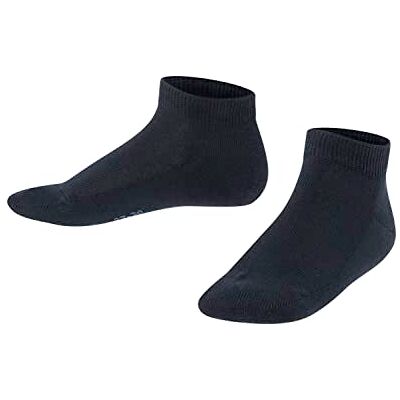 FALKE Unisex Kinder Sneakersocken Family K Sn nachhaltige Baumwolle kurz einfarbig 1 Paar, Blau Dark Marine 6170, 35-38 FALKE Unisex Kinder Sneakersocken Family K Sn nachhaltige Baumwolle kurz einfarbig 1 Paar, Blau Dark Marine 6170, 35-38