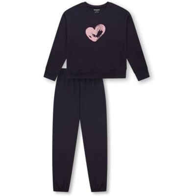 Schiesser Mädchen Schlafanzug Set Pyjama warme Qualitäten Frottee Fleece Sweat Größe 140 bis 176 Schiesser Mädchen Schlafanzug Set Pyjama warme Qualitäten Frottee Fleece Sweat Größe 140 bis 176