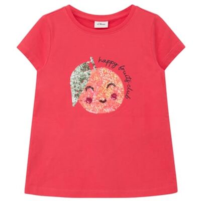 s.Oliver Junior Mädchen Shirt 2178234 4290 pfirsich 104/110 s.Oliver Junior Mädchen Shirt 2178234 4290 pfirsich 104/110