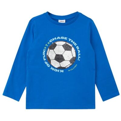 s.Oliver Junior Jungen Shirt 2177335 Blue 116/122 s.Oliver Junior Jungen Shirt 2177335 Blue 116/122