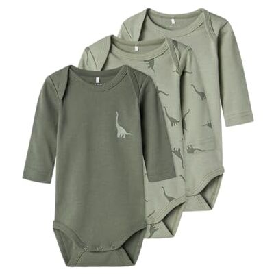NAME IT Nbmbody 3P Ls Green Dino Noos NAME IT Nbmbody 3P Ls Green Dino Noos